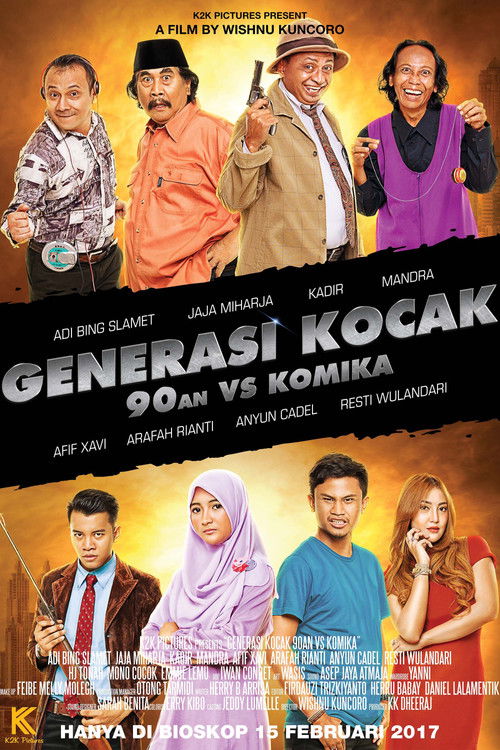 Generasi Kocak: 90-an vs Komika (2017) poster
