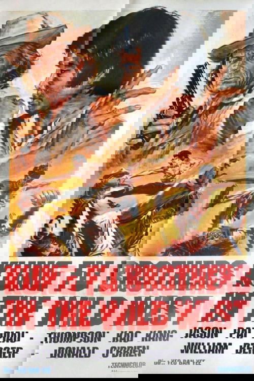 Kung Fu Brothers in the Wild West (1973) poster