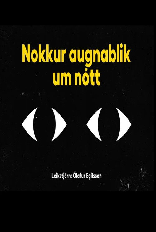 Nokkur augnablik um nótt (2024) poster