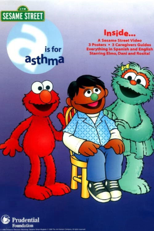 Sesame Street 'A Is for Asthma' (1998) poster
