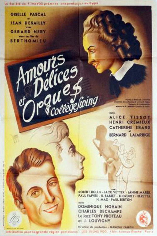 Loves, Delights and Organs (1947) poster