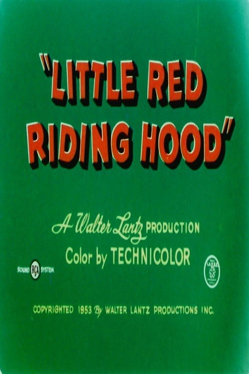 Little Red Riding Hood (1953) poster