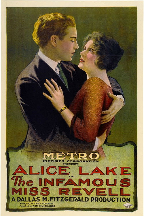 The Infamous Miss Revell (1921) poster