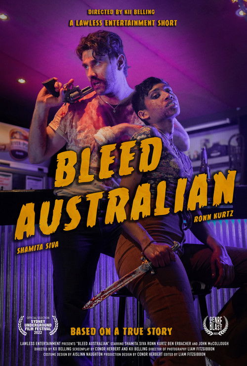 Bleed Australian (2022) poster