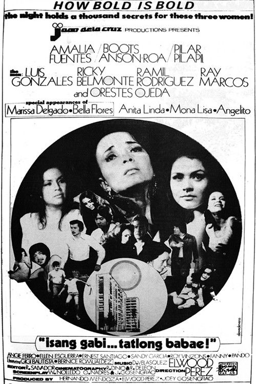 Isang Gabi... Tatlong Babae! (1974) poster