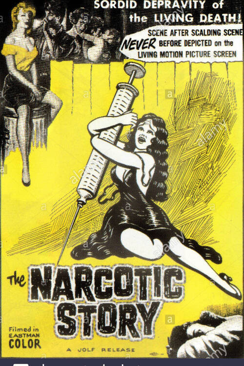 The Narcotics Story (1958) poster