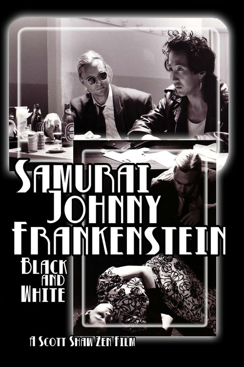 Samurai Johnny Frankenstein Black and White (2014) poster