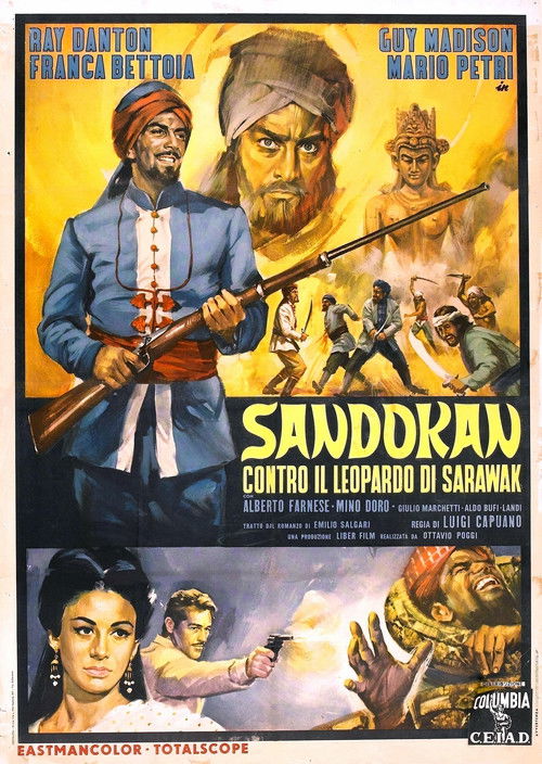 Sandokan contro il leopardo di Sarawak (1964) poster