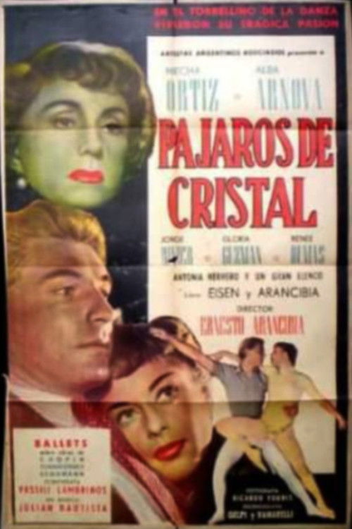 Pájaros de cristal (1955) poster