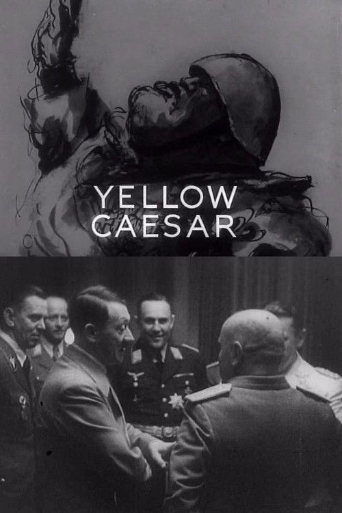 Yellow Caesar (1941) poster