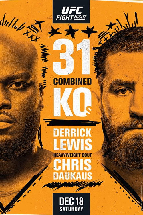 UFC Fight Night 199: Lewis vs. Daukaus (2021) poster