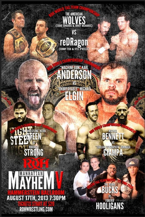 ROH: Manhattan Mayhem V (2013) poster