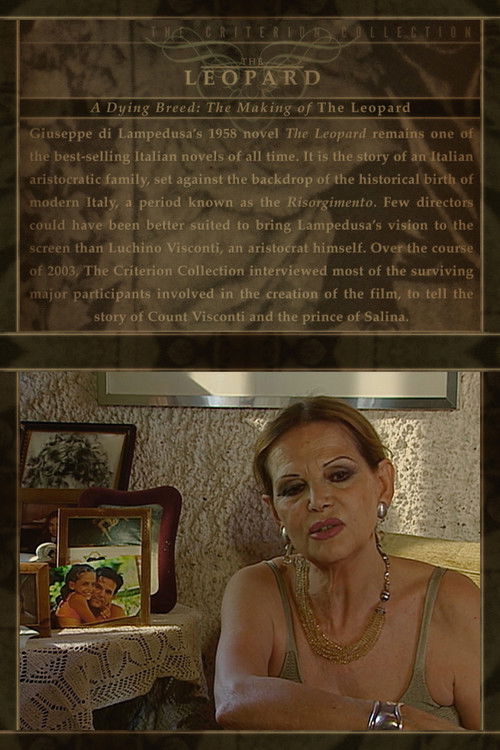 A Dying Breed: The Making of 'The Leopard' (2004) poster