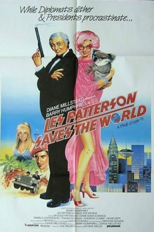 Les Patterson Saves the World (1987) poster