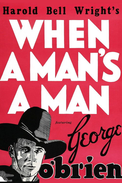 When a Man's a Man (1935) poster