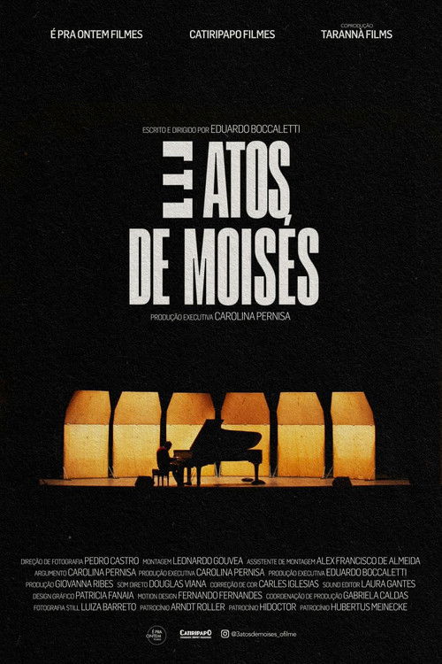 3 Atos de Moisés (2025) poster