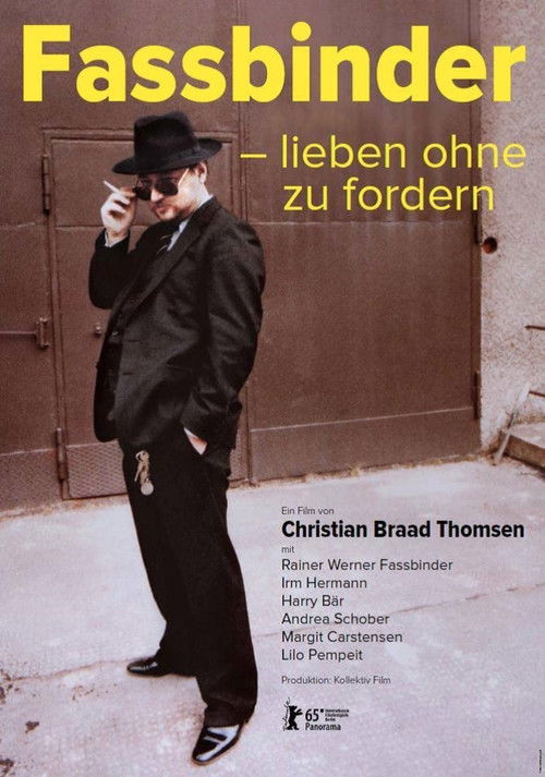 Fassbinder – lieben ohne zu fordern (2015) poster