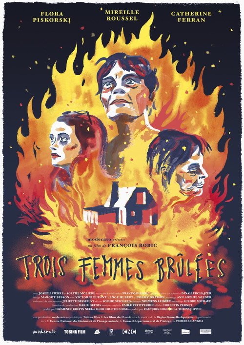 Trois femmes brûlées (2023) poster