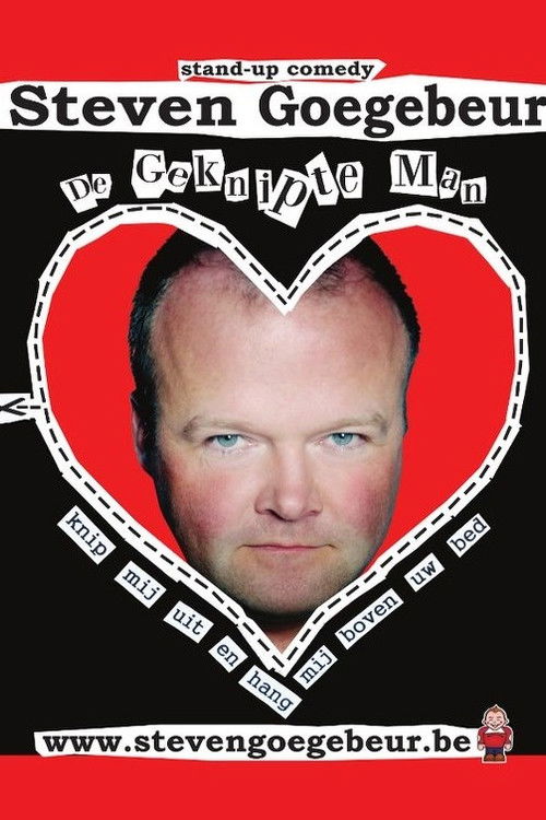 Steven Goegebeur: De geknipte man poster