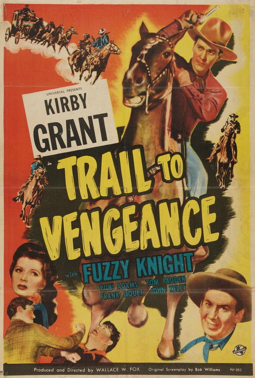 Trail to Vengeance (1945) poster