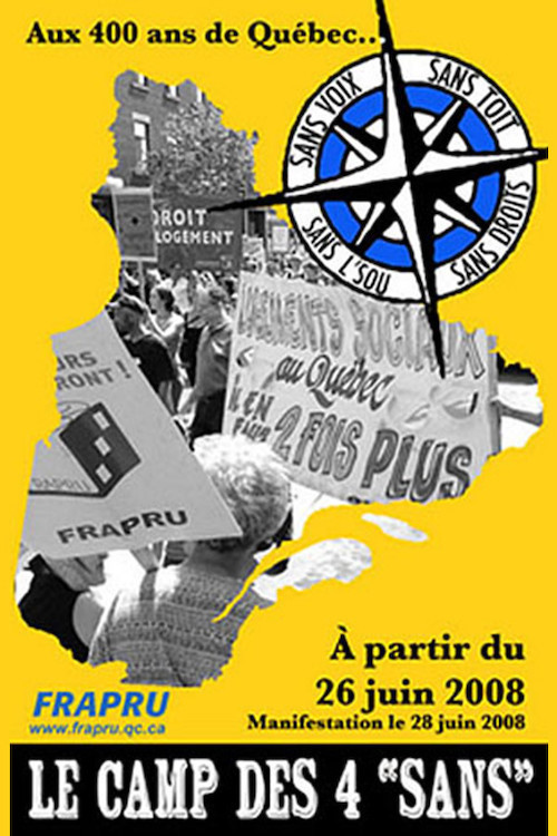 Le camp des 4 "sans" (2009) poster