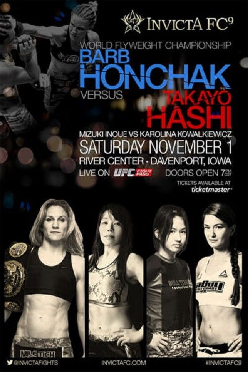 Invicta FC 9: Honchak vs. Hashi (2014) poster