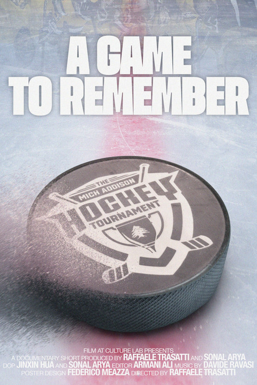A Game To Remember (2025) poster