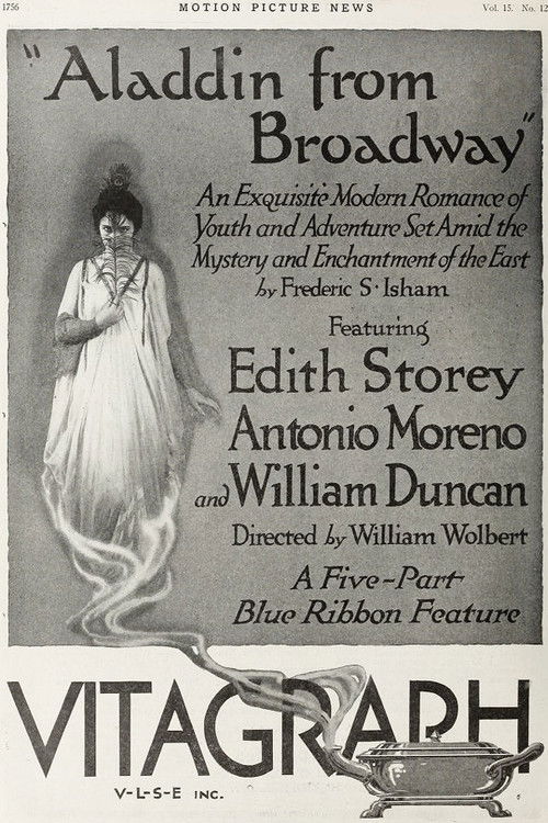 Aladdin from Broadway (1917) poster