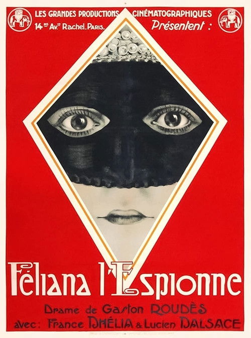 Féliana l'espionne (1924) poster