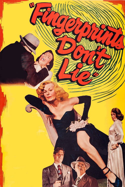 Fingerprints Don't Lie (1951) poster
