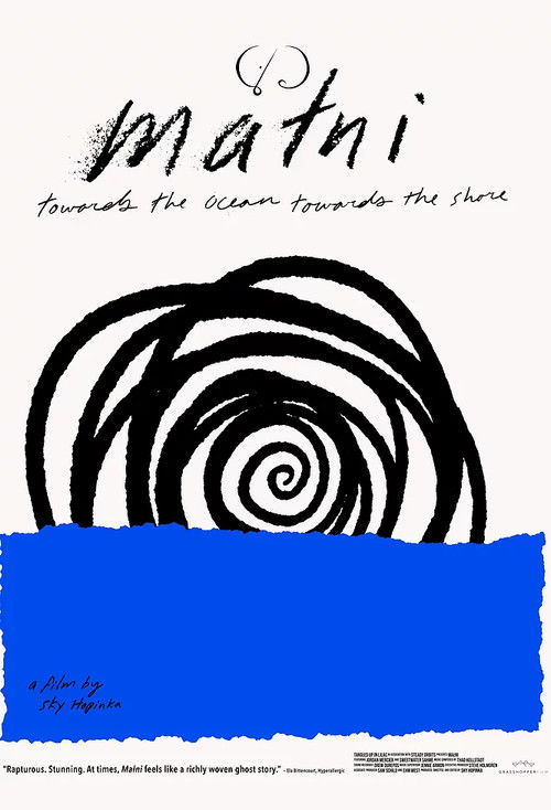 maɬni—towards the ocean, towards the shore (2020) poster