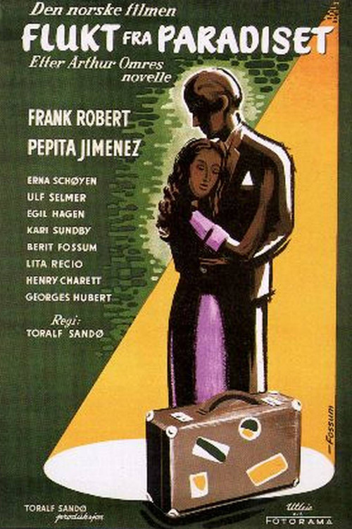 Flukt fra paradiset (1953) poster