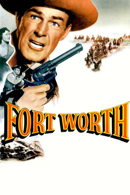 Fort Worth (1951) poster