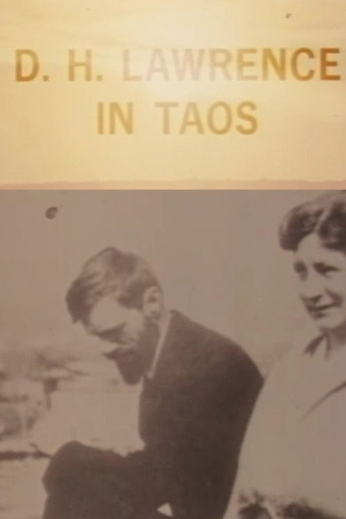 D H Lawrence in Taos (1969) poster