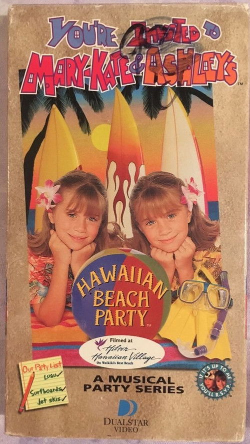You're Invited to Mary-Kate and Ashley's Hawaiian Beach Party (1996) poster