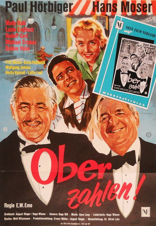 Ober zahlen (1957) poster