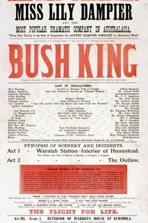 Captain Midnight, the Bush King (1911) poster