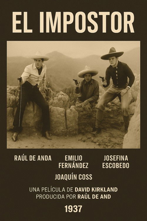 El impostor (1937) poster