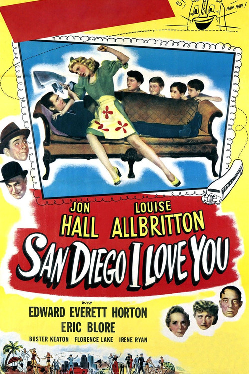 San Diego I Love You (1944) poster