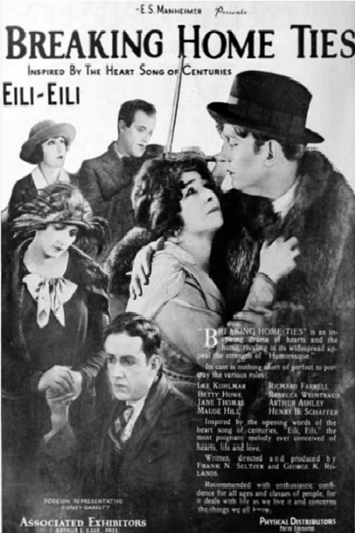 Breaking Home Ties (1922) poster