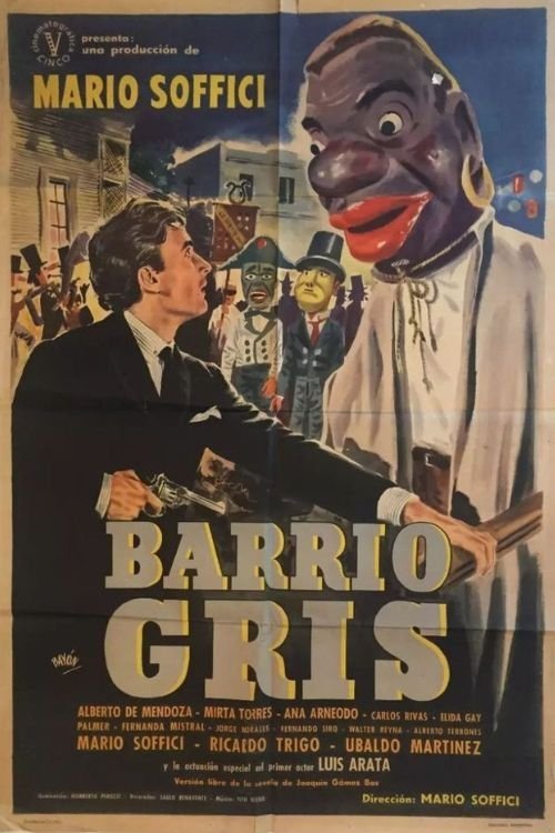 Barrio gris (1954) poster