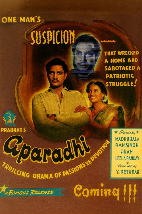 Aparadhi (1949) poster