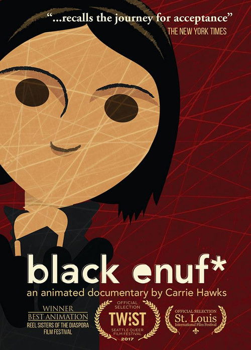 black enuf* (2017) poster