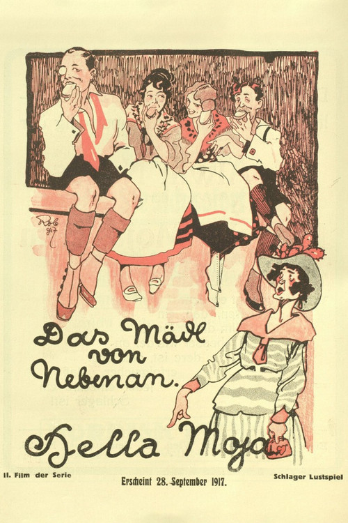 Das Mädel von nebenan (1917) poster