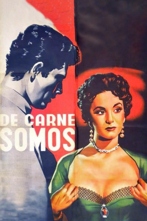 De carne somos (1955) poster