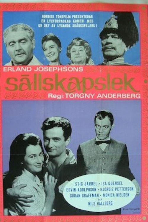 Sällskapslek (1963) poster