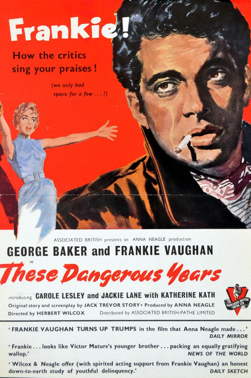 These Dangerous Years (1957) poster