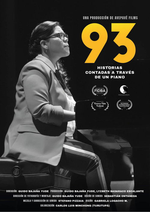 93: Historias contadas a través de un piano (2021) poster