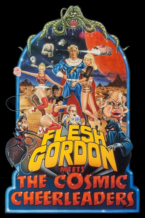Flesh Gordon Meets the Cosmic Cheerleaders (1990) poster