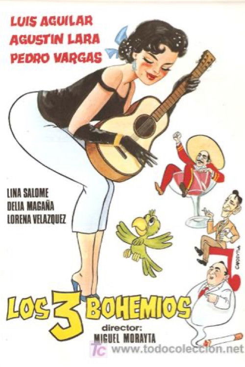 Los tres bohemios (1957) poster